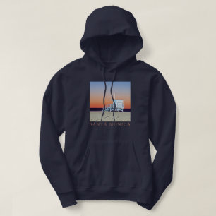 Santa Monica Beach Los Angeles, Kalifornien Hoodie