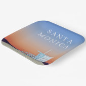 Santa Monica Beach | Los Angeles, Kalifornien Pappteller