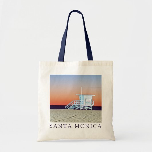 Santa Monica Beach | Los Angeles, Kalifornien Tragetasche (Vorne)