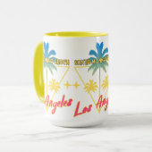 Santa Monica Beach Los Angeles Tasse (Vorderseite Links)