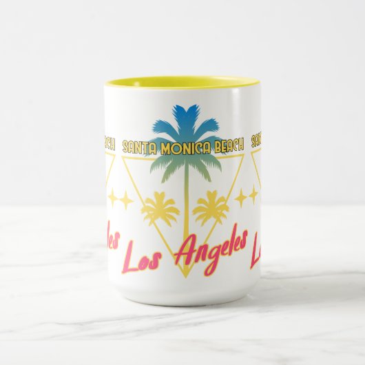 Santa Monica Beach Los Angles Tasse (Zentrum)