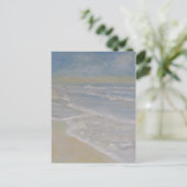 Santa Monica Beach Postkarte (Stehend Vorderseite)