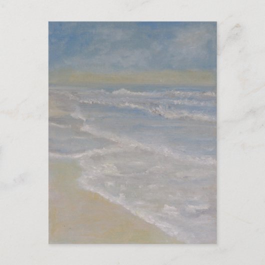 Santa Monica Beach Postkarte (Vorderseite)