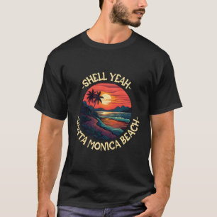 Santa Monica Beach Redewendungen T-Shirt
