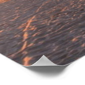 Santa Monica Beach Rettungsschwimmer Turm Sunset P Poster (Ecke)