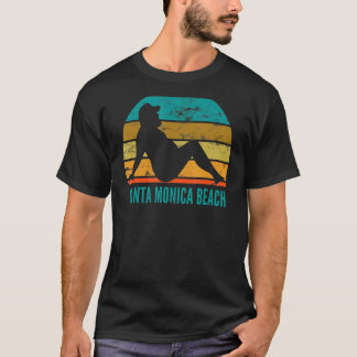 Santa Monica Beach Spaß trinken Erwachsenen Joke T-Shirt