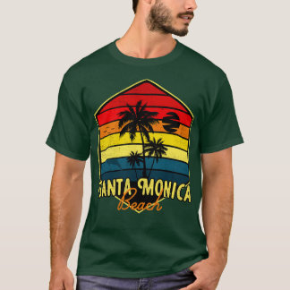 Santa Monica Beach Surfen T-Shirt