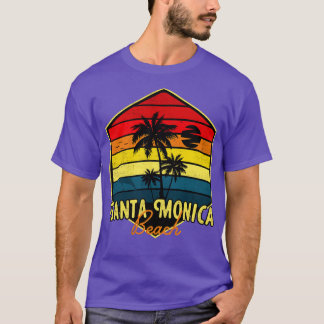 Santa Monica Beach Surfen T-Shirt