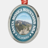 Santa Monica Berge NRA Ornament Aus Metall (Links)