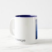 SANTA MONICA BLAUE TASSE (Vorderseite Links)