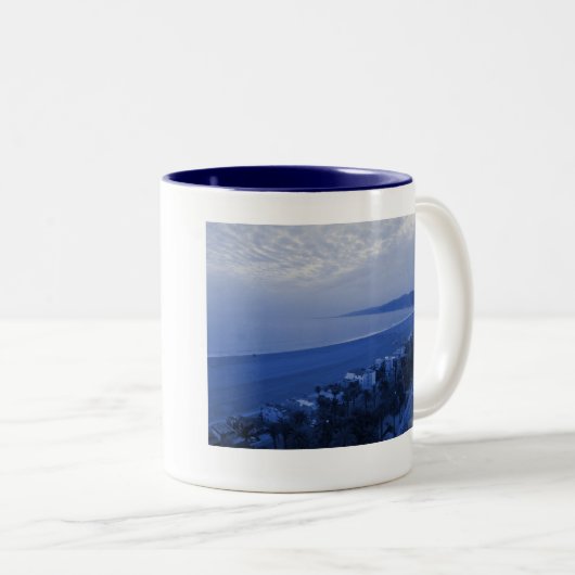 SANTA MONICA BLAUE TASSE (VorderseiteRechts)