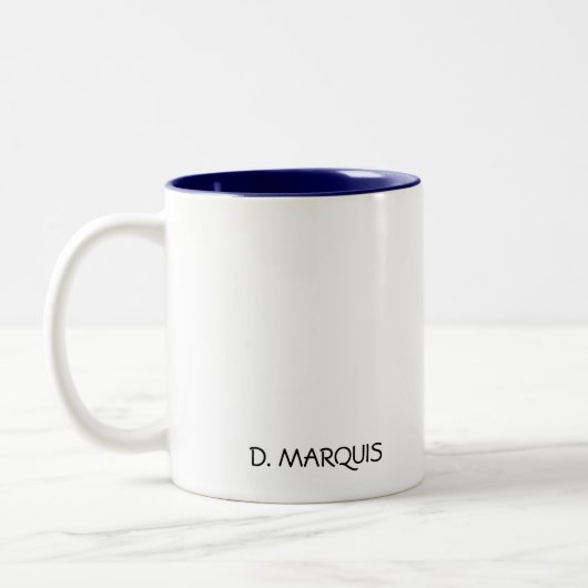 SANTA MONICA BLAUE TASSE (Links)