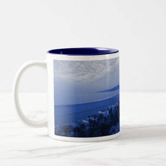 SANTA MONICA BLAUE TASSE (Links)
