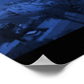 SANTA MONICA BLUE POSTER (Ecke)