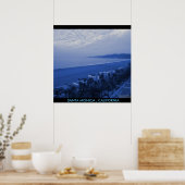 SANTA MONICA BLUE POSTER (Küche)