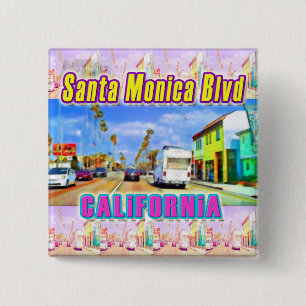"Santa Monica Blvd 1"-Taste Button