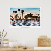 Santa Monica Boulevard, Los Angeles, USA Poster (Küche)