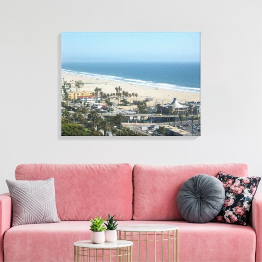 SANTA MONICA, CA LEINWAND #1 (Insitu (Wohnzimmer))