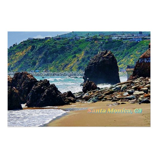 Santa Monica, CA Poster (Vorderseite)
