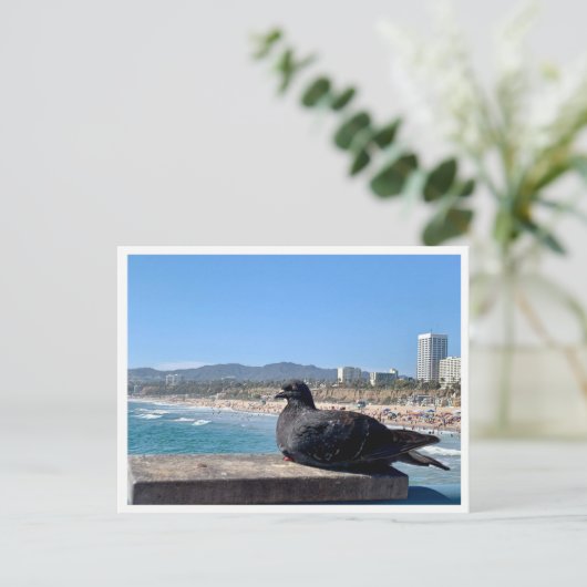 Santa Monica, CA Postkarte (Stehend Vorderseite)