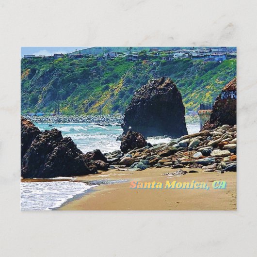 Santa Monica, CA Postkarte (Vorderseite)