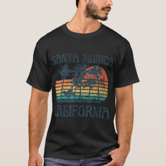 Santa Monica California Beach Sommerferien T-Shirt