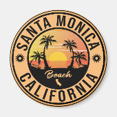 Santa Monica California Magnet (Vorne)