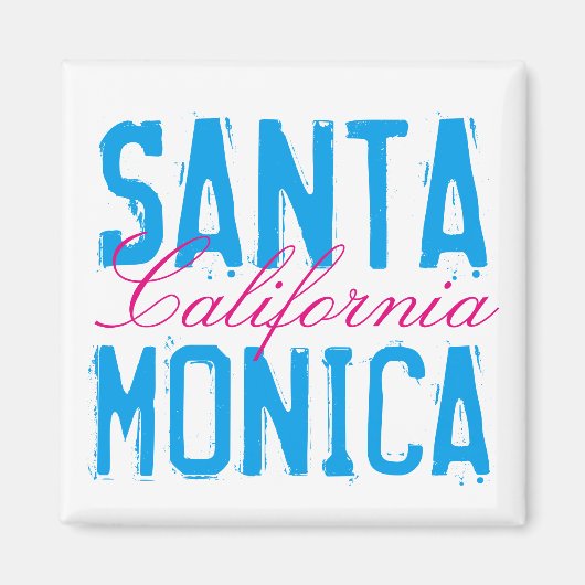 Santa Monica California Magnet (Vorne)