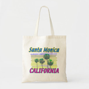 Santa Monica California Palm & Beach Bag Tragetasche