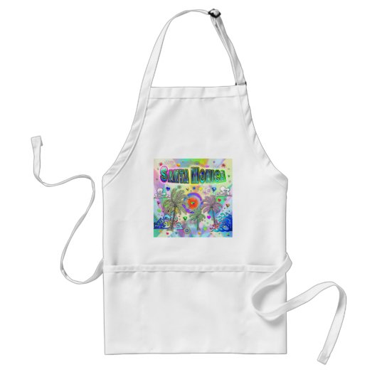 Santa Monica Deep Dream Schürze (Vorne)