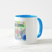 Santa Monica Deep Dream Tasse (VorderseiteRechts)