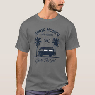 Santa Monica Erreichbarkeit Meer T-Shirt