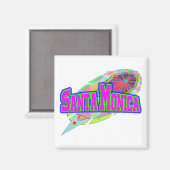 "Santa Monica" Future Magnet (Vorderseite/Rückseite)