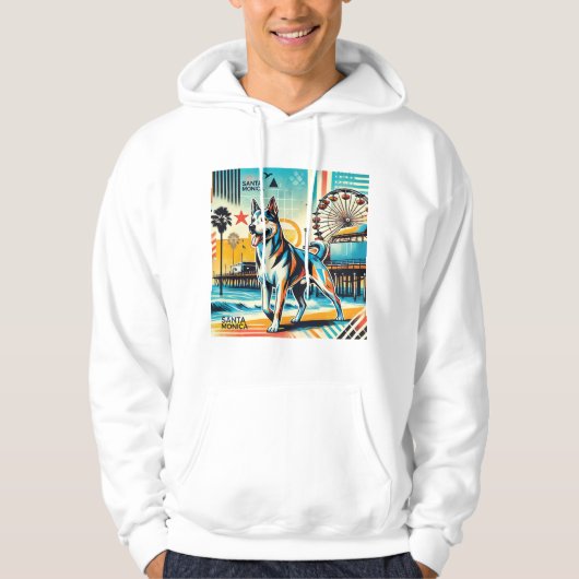 Santa Monica Hoodie (Vorderseite)