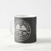 SANTA MONICA KALIFORNIA KAFFEETASSE (Vorderseite Links)