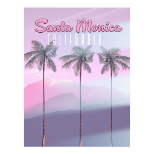 Santa Monica Kalifornien Fotodruck