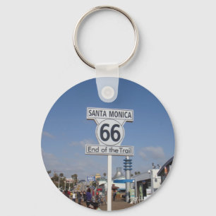 Santa Monica, Kalifornien - Funktelegrafie 66 Schlüsselanhänger