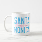 Santa Monica Kalifornien Kaffeetasse (Links)