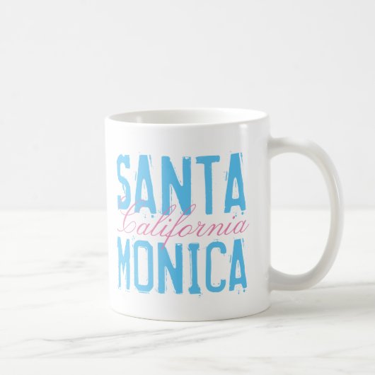 Santa Monica Kalifornien Kaffeetasse (Rechts)
