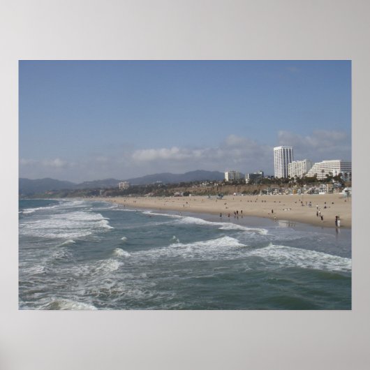 Santa Monica, Kalifornien Poster (Vorne)