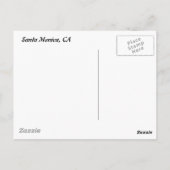 Santa Monica, Kalifornien - RT 66 Postkarte (Rückseite)