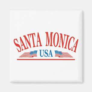 Santa Monica Kalifornien USA Magnet