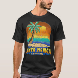 SANTA MONICA KALIFORNIEN Vintag bekümmert Seele T-Shirt
