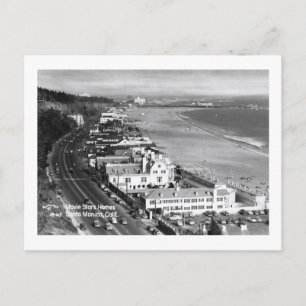 Santa Monica, Kalifornien Vintage Postkarte