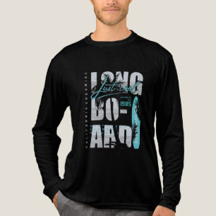 Santa Monica Longboard Tri-Blend Langarmshirt Shirt