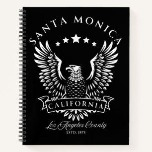 Santa Monica Los Angeles Landkreis Kalifornien Vin Notizblock