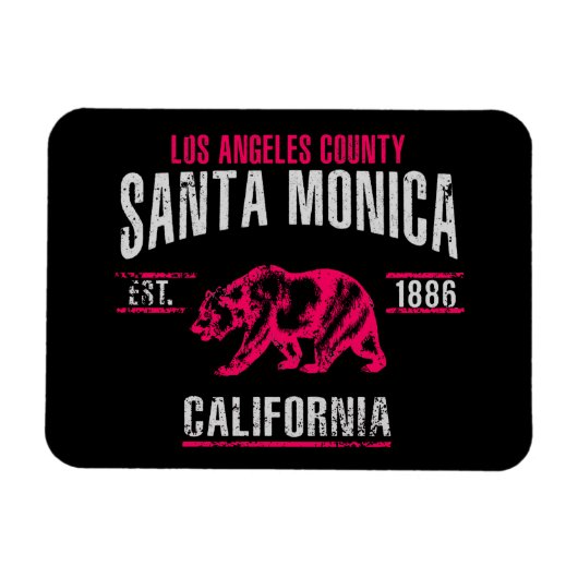 Santa Monica Magnet (Horizontal)