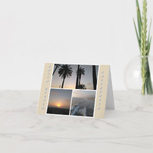 Santa Monica Notecard Karte