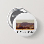 Santa Monica Pier - Button (Vorne & Hinten)