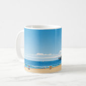 Santa Monica Pier California Los Angeles Kaffeetasse (Vorderseite Links)